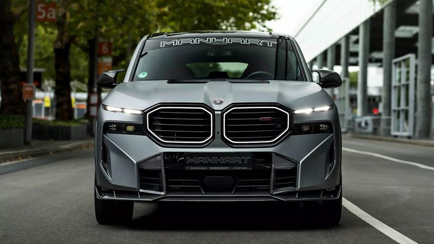 Суперкроссовер BMW XM стал ещё мощнее благодаря Manhart