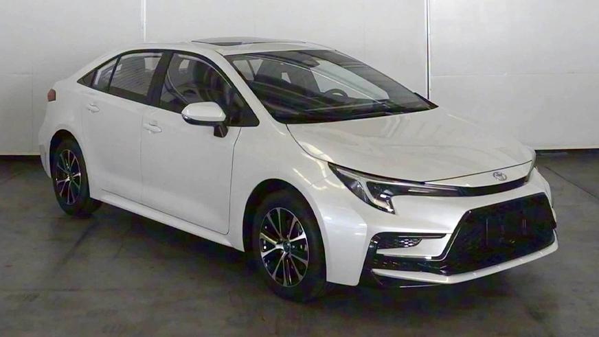 Обновлённая Toyota Corolla вышла на рынок Китая