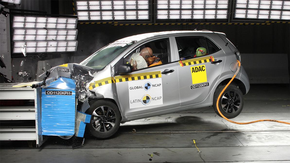 Kia Picanto провалил краш-тесты Latin NCAP