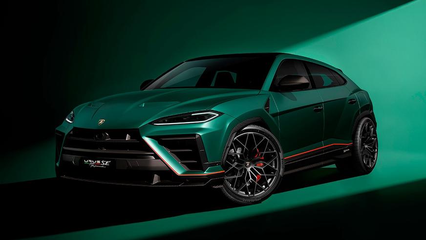 Представлен самый мощный заводской Lamborghini Urus