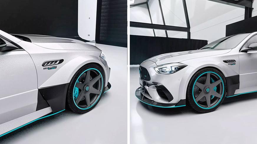 Тюнеры показали Mercedes-AMG C 63 S в стиле 190E Evo II