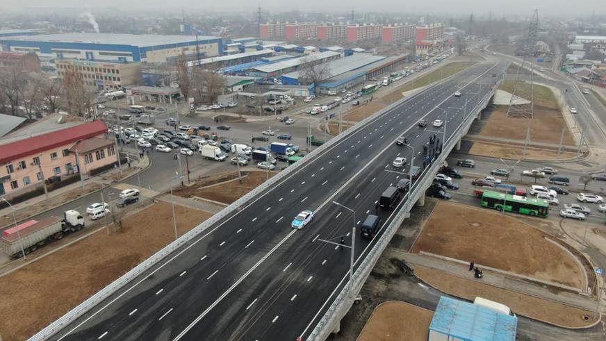 Развязку на Рыскулова – Емцова открыли в Алматы