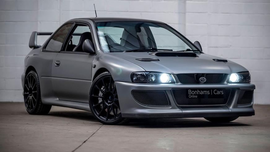 Рестомод по мотивам Subaru Impreza 22B выставили на продажу