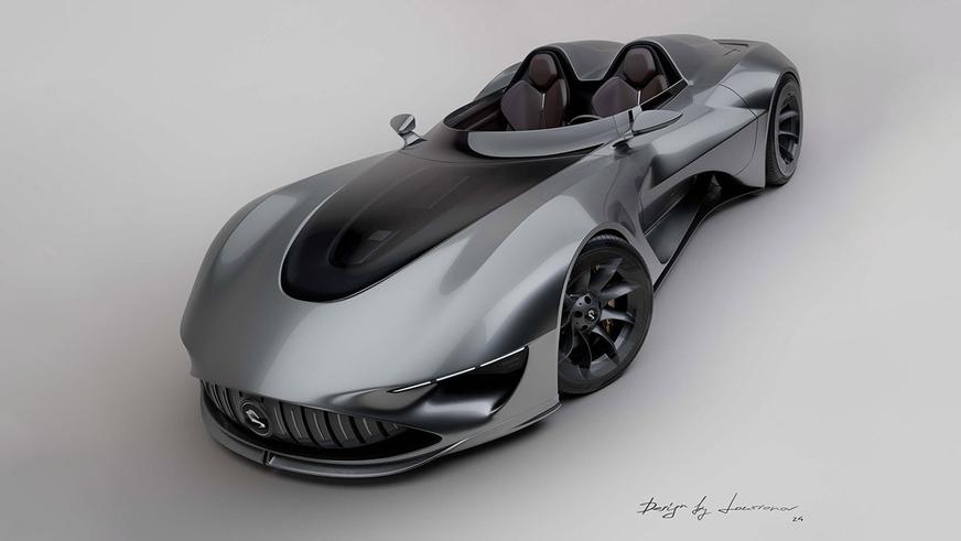 Новый суперкар посвятили Mercedes-Benz SLR McLaren