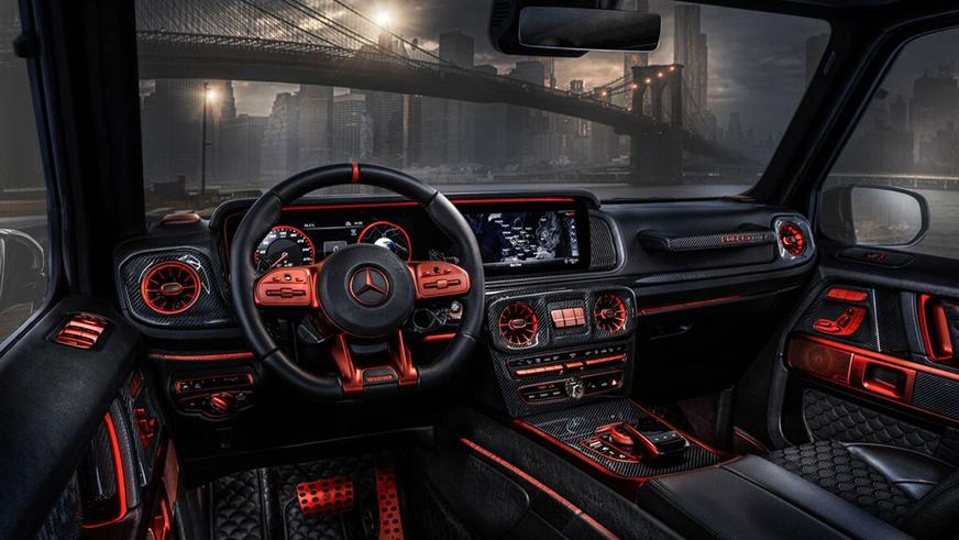 Brabus сделал из G-Class 900-сильный пикап
