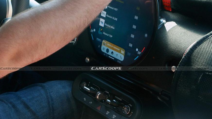 Круглый тачскрин для электрического Mini