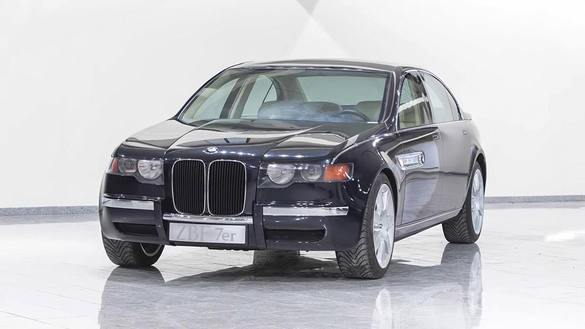 «Семёрка» BMW могла получить огромные “ноздри” ещё в 1990-х