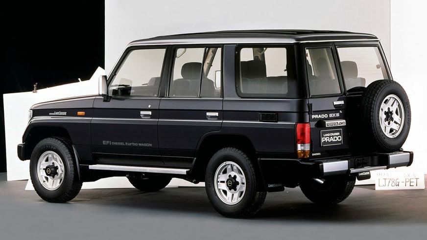1990 год — Toyota Land Cruiser Prado (78)