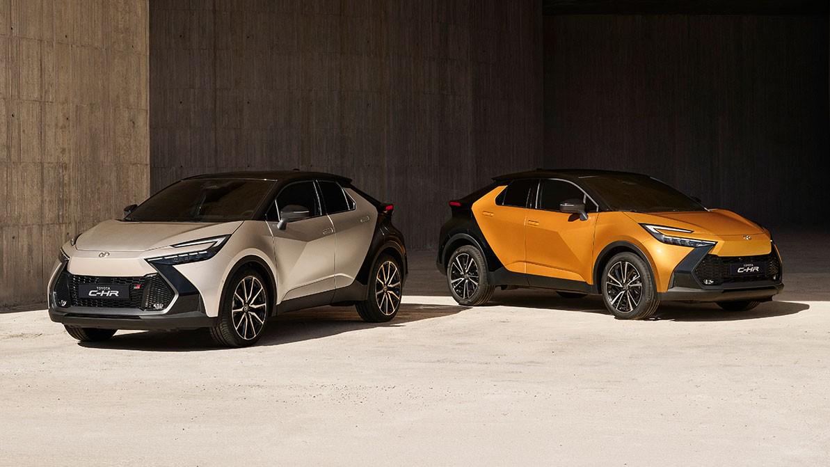 Дизайнерский кроссовер Toyota C-HR сменил поколение