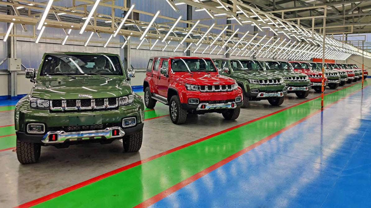 В России запустили производство китайских внедорожников BAIC BJ40