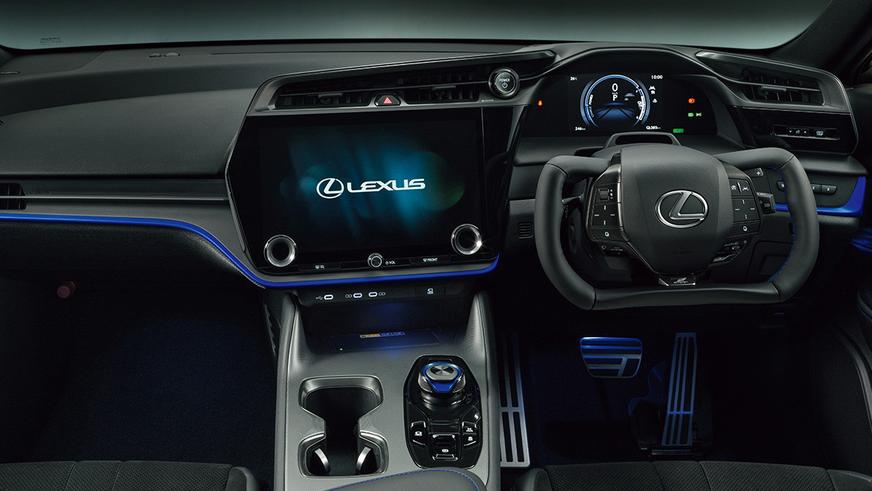 Электрический Lexus RZ получил мощную версию с карбоновым обвесом