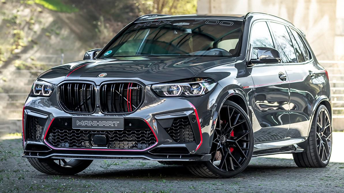 Ателье Manhart форсировало дорестайлинговый BMW X5 M