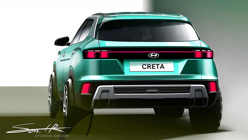 Обновлённая Hyundai Creta: секретов почти не осталось