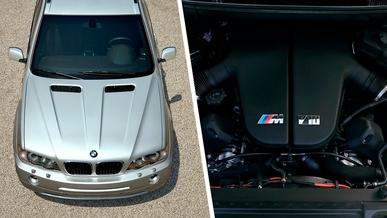 Шеберлер бірінші буындағы BMW&nbsp;X5-ке V10&nbsp;моторы мен механика қорап орнатты