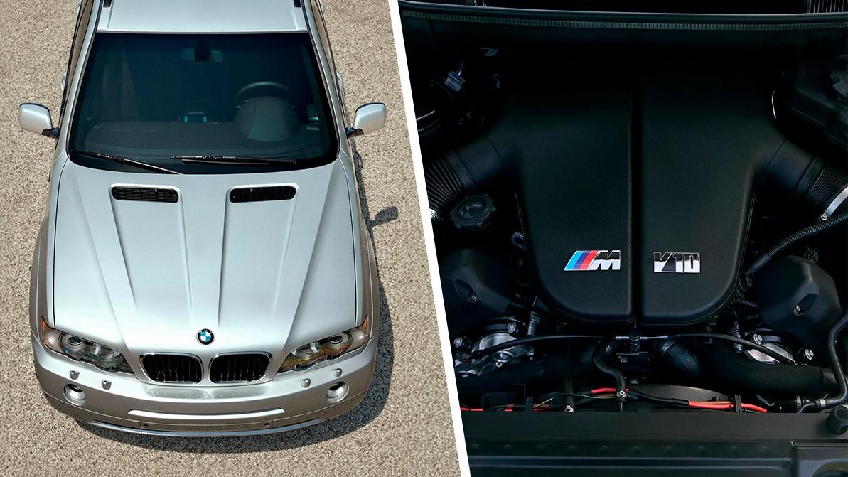 Шеберлер бірінші буындағы BMW&nbsp;X5-ке V10&nbsp;моторы мен механика қорап орнатты