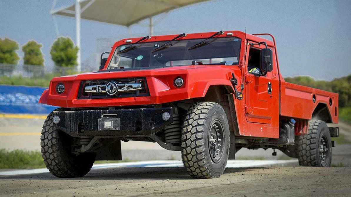 Китайскому «хаммеру» натянули морду Lamborghini LM002