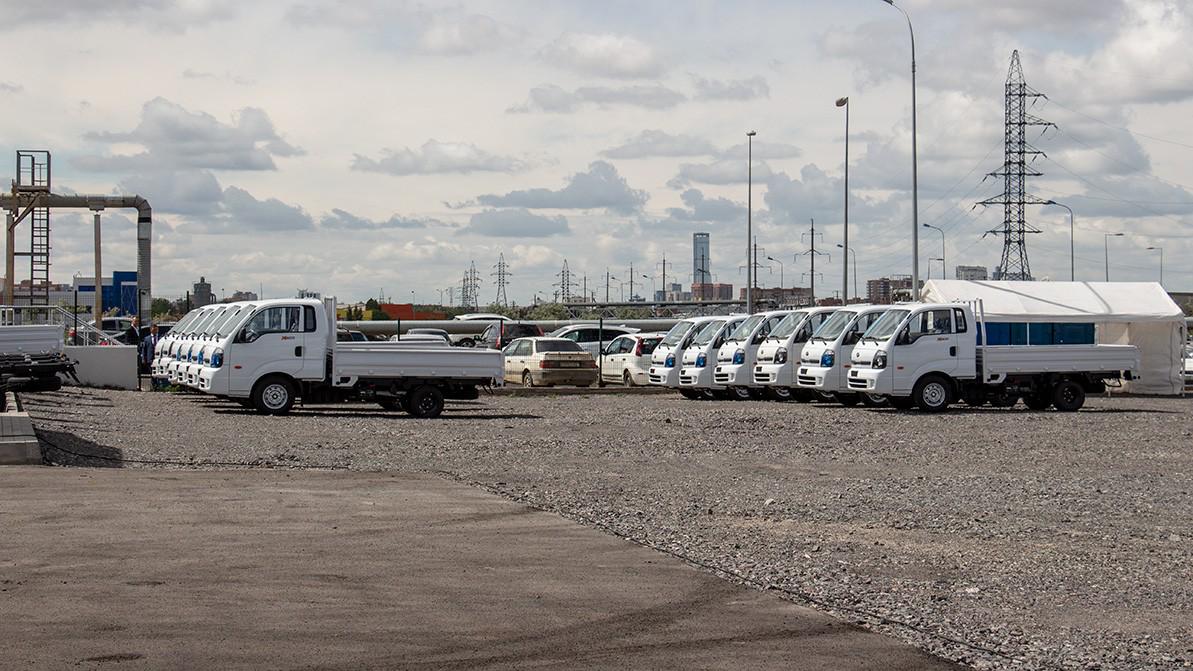 Грузовички Kia Bongo начали собирать в Казахстане