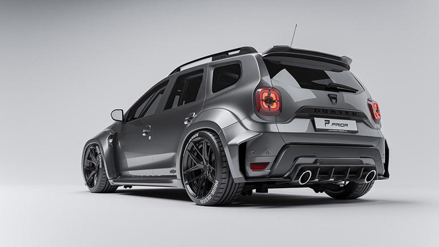 Агрессивный обвес для «Дастера» за три тысячи евро