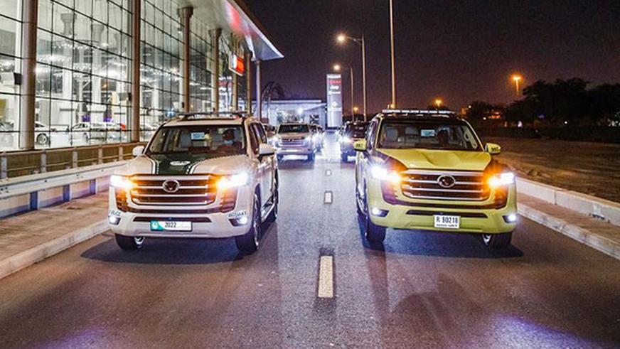 Toyota Land Cruiser 300 оделся в полицейскую форму