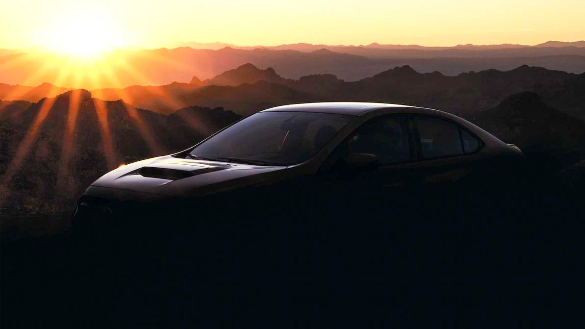 Subaru показала первый тизер WRX