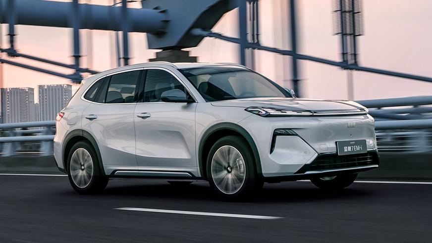 Гибридный Geely EX5 будут выпускать в Казахстане