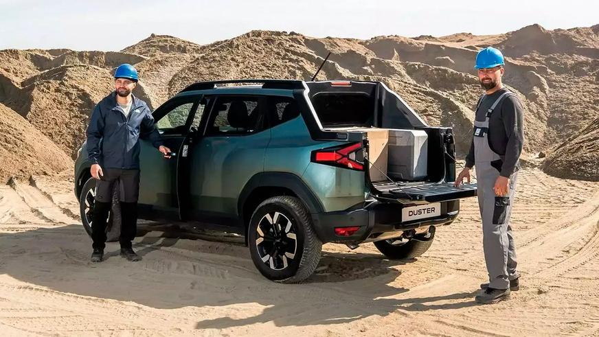 Кроссовер Dacia Duster превратили в пикап в Румынии