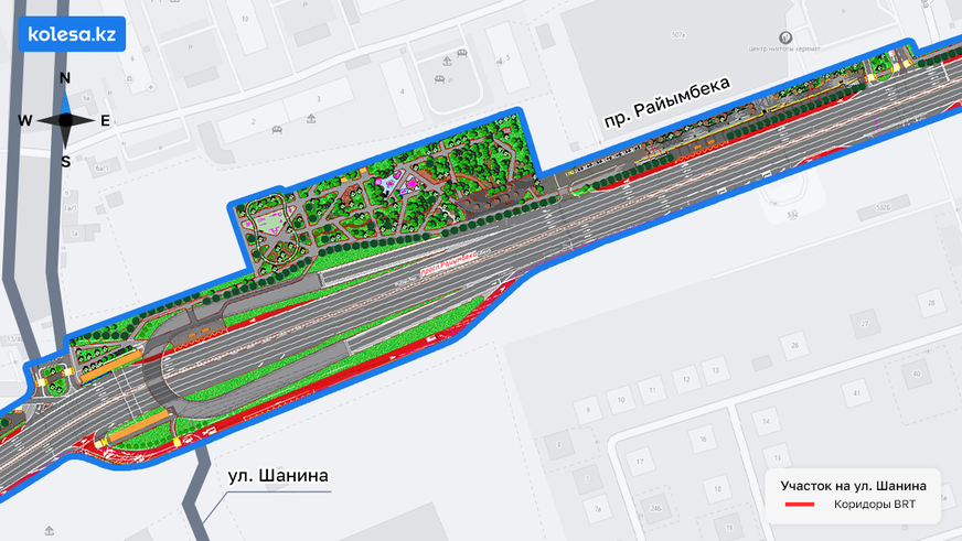 Какой будет BRT на Райымбека в Алматы. Полный разбор