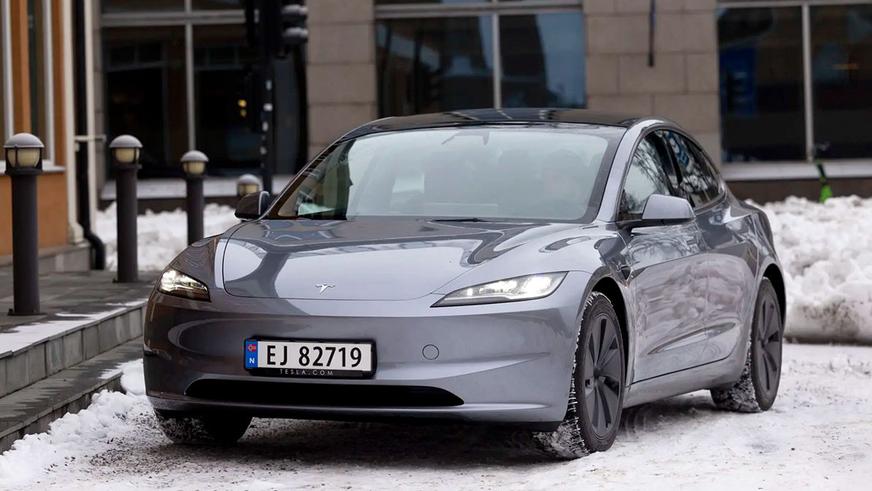 Запас хода 24 электрокаров зимой проверили в Норвегии