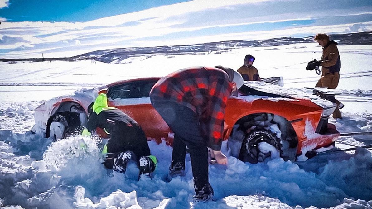 Lamborghini на гусеницах – плохая идея