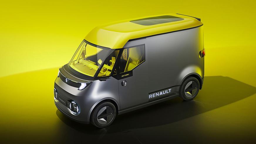 Renault показала Estafette — батарейный ретрофургон «последней мили»