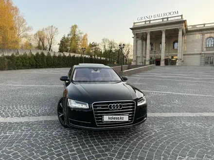 Audi A8 2014 года за 18 300 000 тг. в Алматы – фото 2