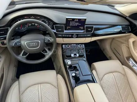 Audi A8 2014 года за 18 300 000 тг. в Алматы – фото 16