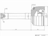 Граната, Шрус передний наружний за 33 600 тг. в Талдыкорган