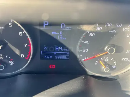 Kia Rio 2019 года за 6 500 000 тг. в Костанай – фото 8