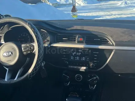 Kia Rio 2019 года за 6 500 000 тг. в Костанай – фото 9