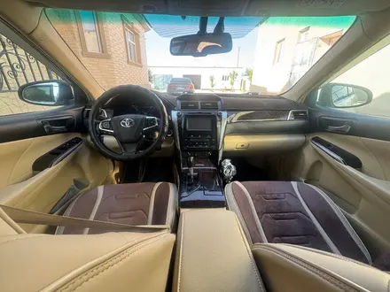 Toyota Camry 2015 года за 11 000 000 тг. в Бейнеу – фото 7
