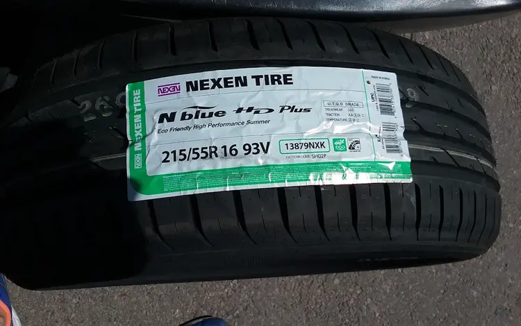 Шины Nexen 215/55/r16 NBlue HD + за 41 000 тг. в Алматы