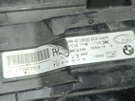 Фары 2шт XENON BMW 3 E90 E91 Рестайлинг 08-13г БМВ 3 серии Е90 Е91 передние за 130 000 тг. в Караганда – фото 9