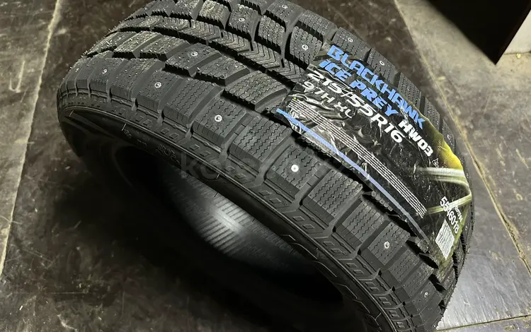 215/55R16 BLACKHAWK шипы, мягкие, тихие, отличное сцепление на льду и снегуfor32 000 тг. в Астана