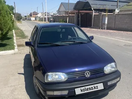 Volkswagen Golf 1996 года за 1 300 000 тг. в Тараз – фото 2