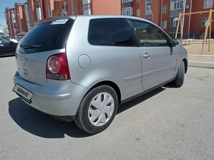 Volkswagen Polo 2008 года за 1 950 000 тг. в Байконыр – фото 6