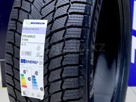 275 50 R22 Michelin X-ICE Snow SUV, лип./2024 г. В. за 1 600 000 тг. в Актау – фото 2