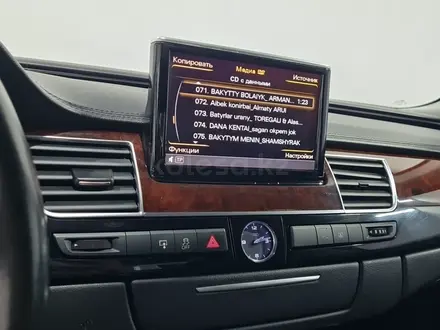 Audi A8 2011 года за 7 290 000 тг. в Алматы – фото 21