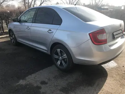 Skoda Rapid 2013 года за 4 300 000 тг. в Караганда – фото 3