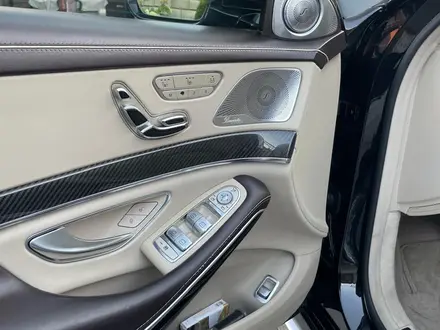 Mercedes-Benz S 63 AMG 2015 года за 26 500 000 тг. в Алматы – фото 14