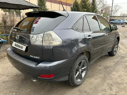 Lexus RX 330 2004 года за 6 450 000 тг. в Астана – фото 3