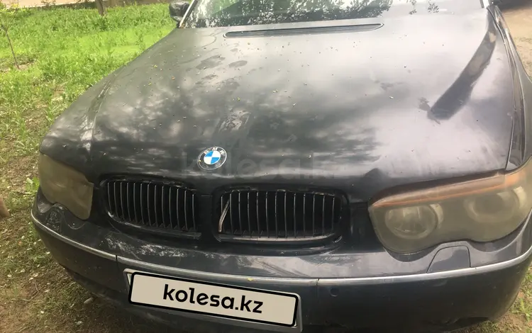 BMW 745 2002 годаүшін1 200 000 тг. в Алматы