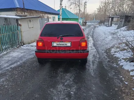 Volkswagen Golf 1993 года за 1 600 000 тг. в Усть-Каменогорск – фото 2