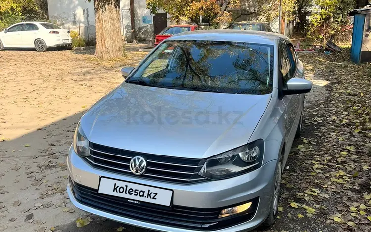 Volkswagen Polo 2017 года за 6 300 000 тг. в Алматы