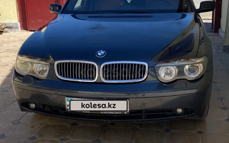 BMW 745 2002 годаүшін3 900 000 тг. в Шымкент